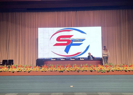 P3.91 High Definition Outdoor Full Color LED Rental Screen For Stadium Mall Advertising