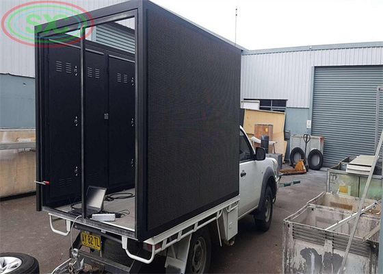 SMD 2121 outdoor trailer LED screen three sides LED display for movable advertisement