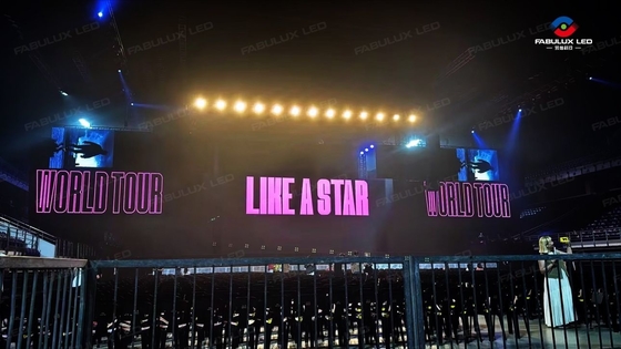 Die-Cast Aluminum LED Screen Display 500*500mm 500*1000mm Large Stage LED Panel P3.91