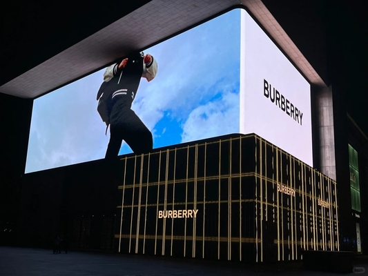 1/20S Driving Mode Outdoor Full Color LED Display 250000dots/sqm Dot Density Rgb 3in1 Pixel Configuration