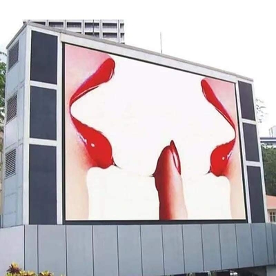 High Refresh Rate SMD3535 P6 Outdoor Full Color Advertising Billboard with 5000cd/m2 Brightness and Optimal Viewing Distance