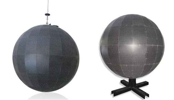 Shopping Mall and Events Sphere LED Screen with Backside Service Maintenance Method Voltage DC5V Easy to Operate