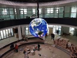 Durable Sphere Screen LED for Shopping Mall/Events Backside Service Maintenance Method