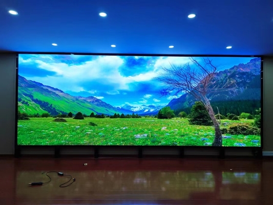 COB Rental Screen Ultra HD Programmable P1.25 Indoor Full Color LED Display 1/8 Scan Mode