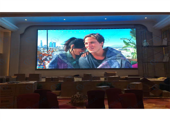 Indoor P6 LED display iron-steel cabinet LED panel 4k high resolution LED screen