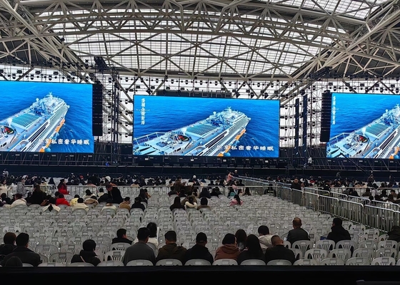 P8 Outdoor Full Color waterproof 15625dots/Sqm 320*160 high brightness LED Billboard