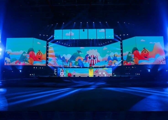 1R1G1B Indoor 160000 Pixels/Square Meter P2.5 LED Digital Screen