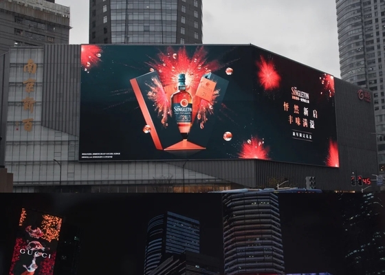Upgrade Your Advertising Efforts with Novastar Control System LED Billboards Refresh Rate 3840HZ and Brightness 5500nits