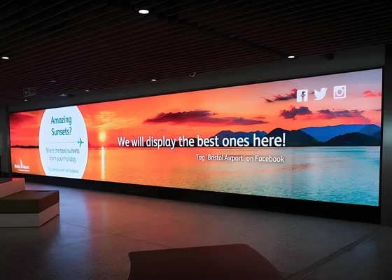 Die-Cast Aluminum LED Billboard Rental Service P6 Full Color LED Video Wall Panel