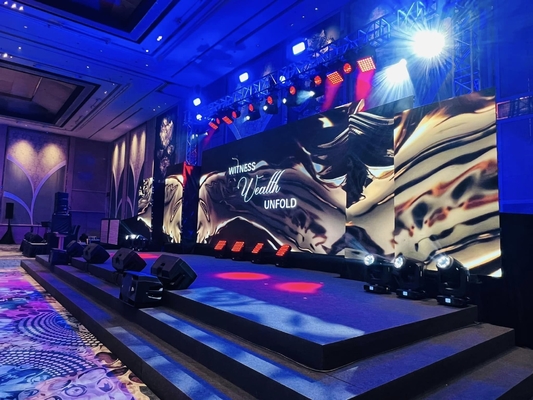 Customizable Indoor Stage Background LED Screen with High Refresh Rate and IC MB5124/MB5024 in SMD1515 Die-Cast Aluminum