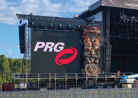 Outdoor P5.95 LED Screen Billboard 1/7 Scanning High Resolution Aluminum Case