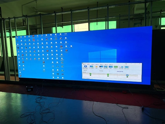 P4 Full Color Indoor LED Video Wall Screen 80*40 Module Resolution Advertising Billboards