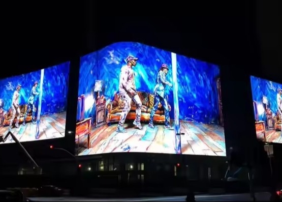 Small Pitch Full Color Advertisement LED Screen P2 SMD 256*128mm Module