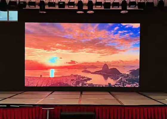 High Brightness SMD LED Rental Screen With Steel Cabinet, 40,000 Dots/Square Meter