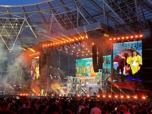 Customized Full Color LED Die-Cast Aluminum Screen 2500 CD/Sqm Indoor LED Advertising Screen