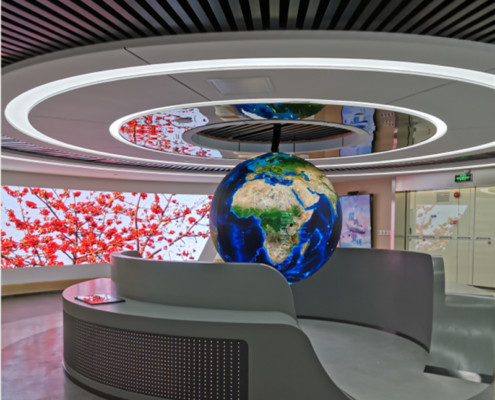 Full Color 3.91mm Pixel Pitch Indoor 360° Sphere LED Display Screen