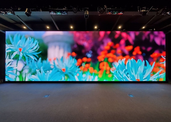 Die-Cast Aluminum Soft Module Flexible Large Outdoor LED Display P4.81 1/13 Scanning Mode