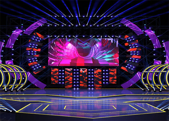 Indoor RGB LED Display offering vivid color reproduction and clear non flashing images enhancing visual impact in venues
