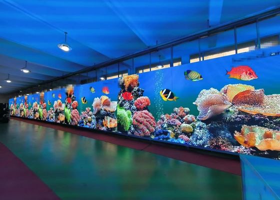 SMD3535 Die-Cast Aluminum Enclosure Easy Installation Module Resolution SMD P4 Indoor HD Full Color LED Display