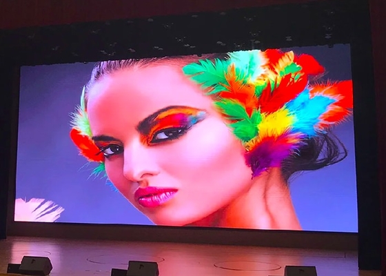 Die Casting Aluminum/Rental Indoor LED Display Screen, LED Video Display Board Aluminum 256*128MM Module