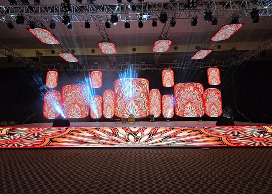 Ultra Clear Die-Cast Aluminum Full Color P5 Indoor Signage Display LED Screen