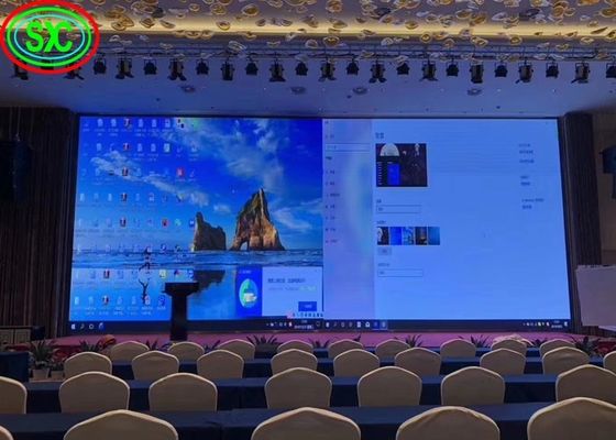 P3 Indoor Full Color LED Video Wall 1000cd/Sqm Full Color Display