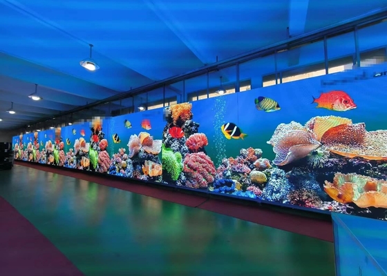 Die Casting Aluminum/Rental Indoor LED Display Screen, LED Video Display Board Aluminum 256*128MM Module