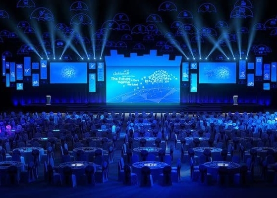 Rental Screen Full Color LED Screen Stage Background P3.91 SMD 1/8 Scanning Epitaxial LED Chip