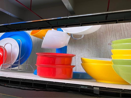 P2.5 Waterproof Full Color LED Curved Surface Display / Flexible LED Curtain Display