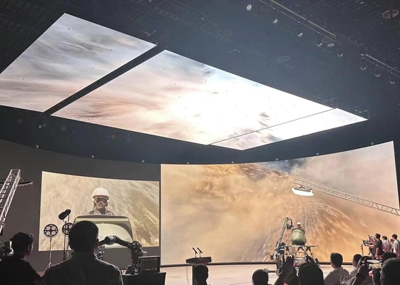 Rental Screen Large Stage LED Screen P5 Full Color High Resolution 1/8 Scan Mode IP65 High Definition