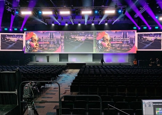 Die Cast Aluminum Screen HD LED Video Display Indoor P3 3840HZ Screen Large Size