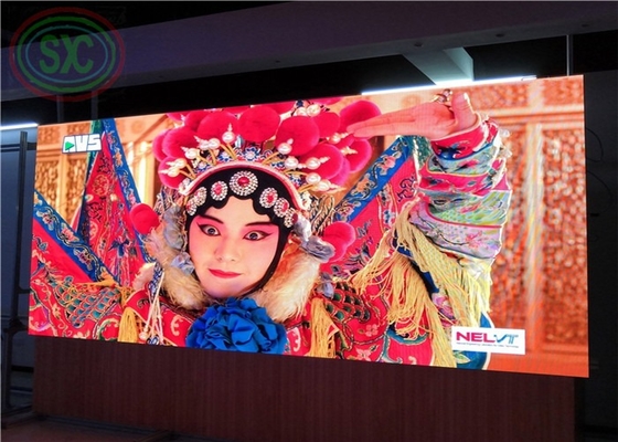 Indoor Full Color Led Display Screen P3 111111dots / sqm High Pixel Rental
