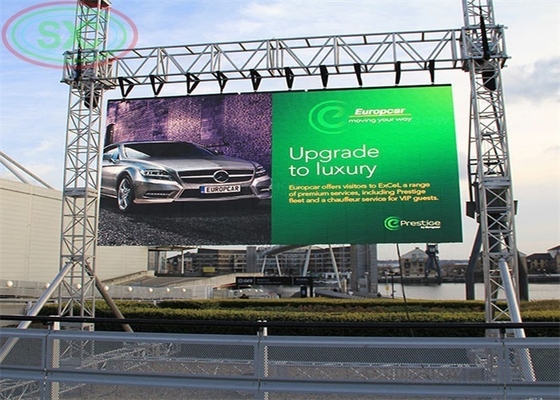 4～50m View Distance Rental LED Display with Meanwell Power Supply and Die-casting Aluminum Cabinet Material