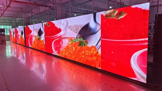 Die-casting Aluminum Rental Screen Visualizer and Avg Consumption of 438Watt/m2 for Your Requirements