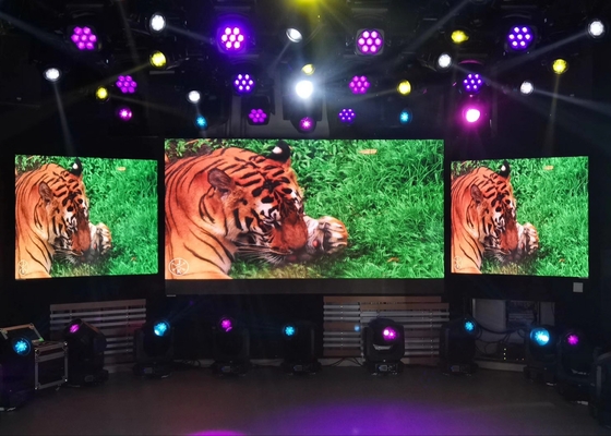 Die-casting Aluminum Led Cabinet and Customized Screen Dimension for Rental Screen Visualizer