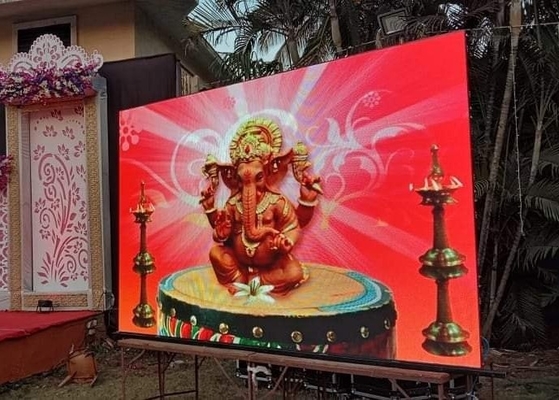 P6 Full Color Outdoor Advertising LED Die-Cast Aluminum Screen 3 Years Warranty