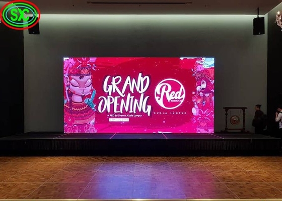 Die-Cast Aluminum Screen Stage Background HD 160x160mm P2.5 Rental LED Display