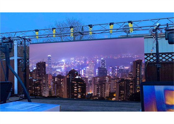 P0.9 P2.6 P3.91tadium Shopping Mall LED Billboard Iron Box And Steel Box Materials
