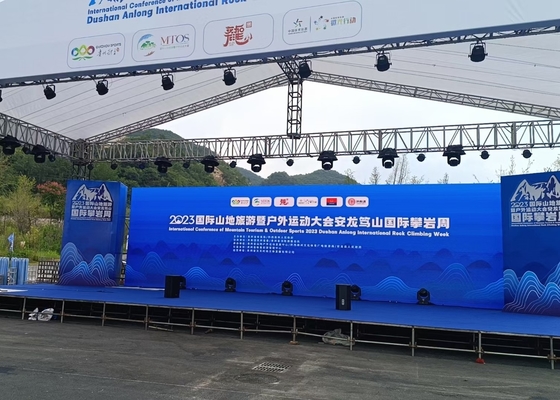 Die-Casting Aluminum Enclosure Advertising Display LED Screen 250x250mm RGB LED Module P31.25mm