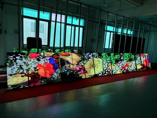 RGB P2.6 Indoor Die-casting Aluminum Full Color LED Display Rental 3840HZ HD Video Screen 250*250MM