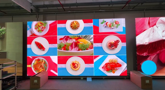RGB P2.6 Indoor Die-casting Aluminum Full Color LED Display Rental 3840HZ HD Video Screen 250*250MM