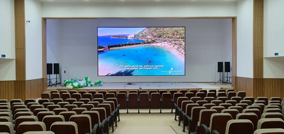 Indoor Full Color LED Display P4 High Refresh Rate Seamless Connection Noiseless Aluminum Structure 16Bit Gray Scale Video Wall