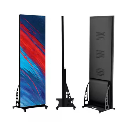Digital LED Poster P1.8 P2 P2.5 P3 Indoor HD Electronic Advertising LED Screen Wifi Control Floor Standing LED Display