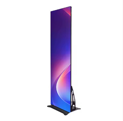 Digital LED Poster P1.8 P2 P2.5 P3 Indoor HD Electronic Advertising LED Screen Wifi Control Floor Standing LED Display