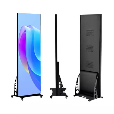 Digital LED Poster P1.8 P2 P2.5 P3 Indoor HD Electronic Advertising LED Screen Wifi Control Floor Standing LED Display