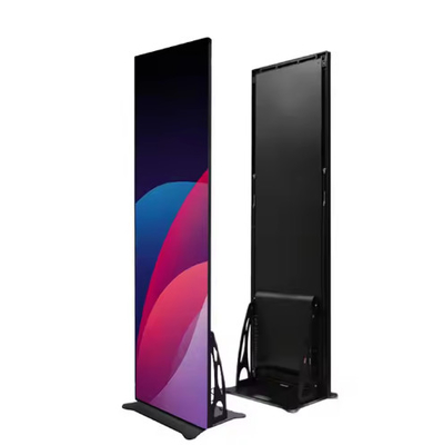 Led Poster Advertising Indoors P1.8 P2.5 Portable Pantalla Led Matrix Panel Module Billboard Foldable Led Poster Display