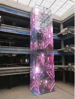 2025 Hot Transparent Led Window Display Mini Transparent Led Display Glass Window Transparent Led Display