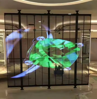 Factory Price Self-Adhesive Advertising Ultra-Thin P3.75 P5 P6 P8 P10 Display For Glass Window Wall Transparent Chip Led Screen