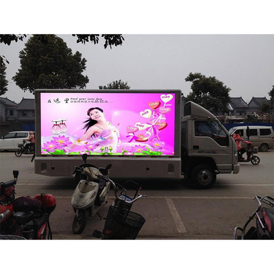 High Refresh Frequency Full Color Mobile Truck LED Screen for Mobile Product Presentations