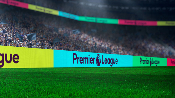 Stadium LED Display P10 SMD Model Name with 5000 1 Contrast Ratio and Gray Scale Rectification